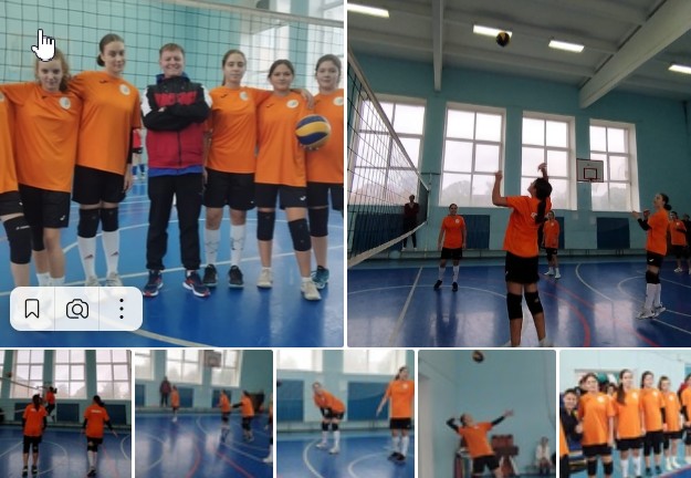 Первенство Школьной спортивной лиги по волейболу среди девушек.